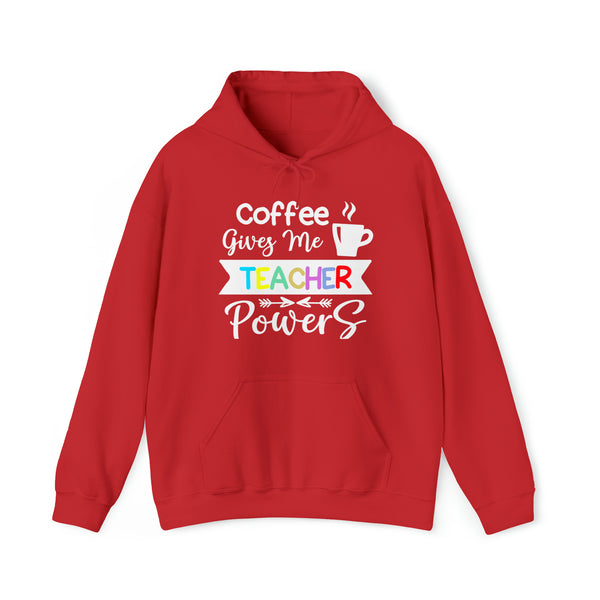 teacher powers - Hooded Sweatshirt