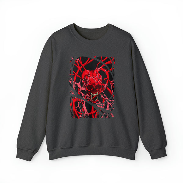 Heart Skull - Crewneck Sweatshirt