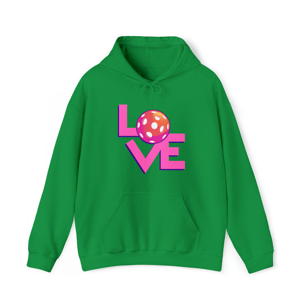 Picklball Love -  Hooded Sweatshirt