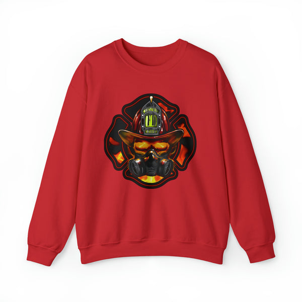 Fire Skull - Crewneck Sweatshirt