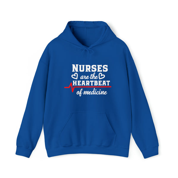 nurses heartbeat - Hooded Sweatshirt