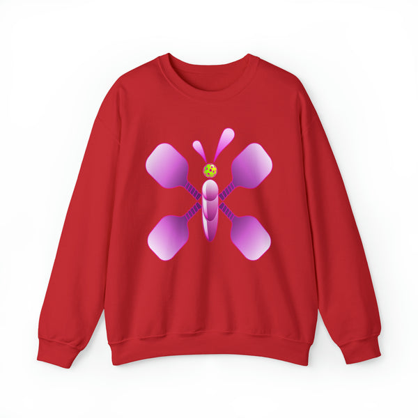 Pickleball Butterfly - Crewneck Sweatshirt