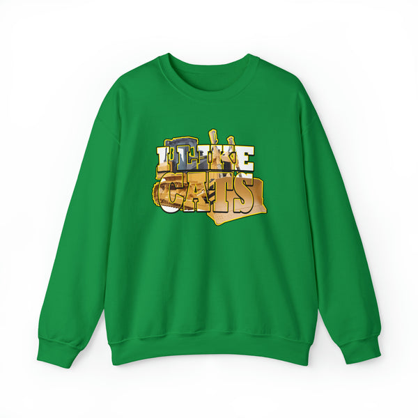 I Like Cats - Crewneck Sweatshirt