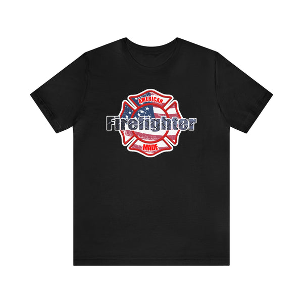 American Made firefighter - Front Print