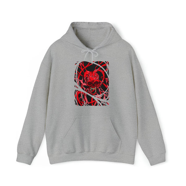 Heart skull - Hooded Sweatshirt