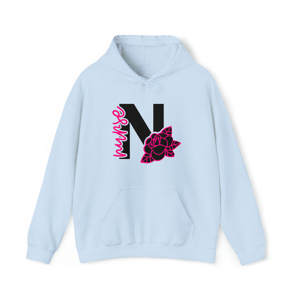 nurse rose - Hooded Sweatshirt