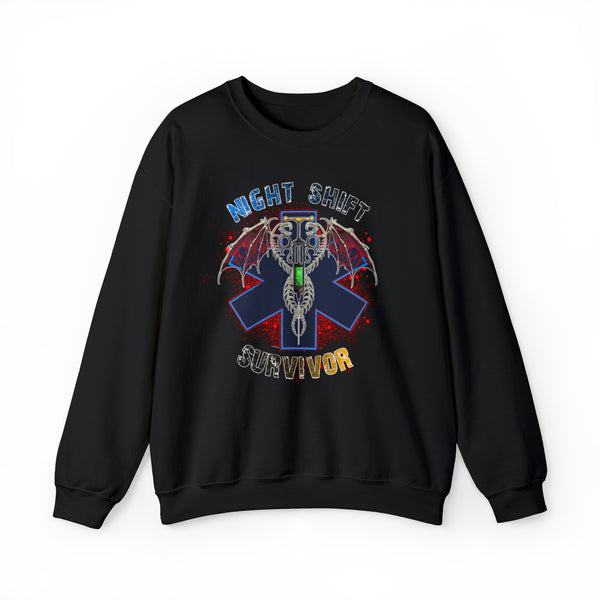 Nightshift Survivor - Crewneck Sweatshirt