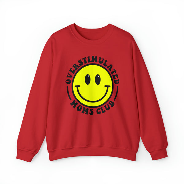 Overstimulated Moms Club - Crewneck Sweatshirt