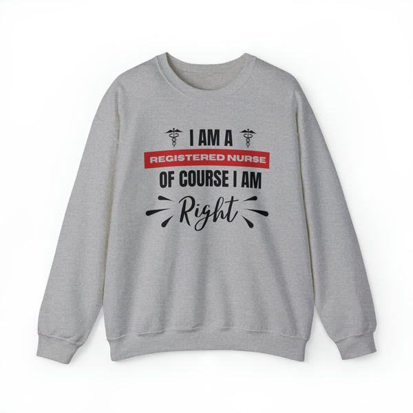 Registered Nurse - Crewneck Sweatshirt