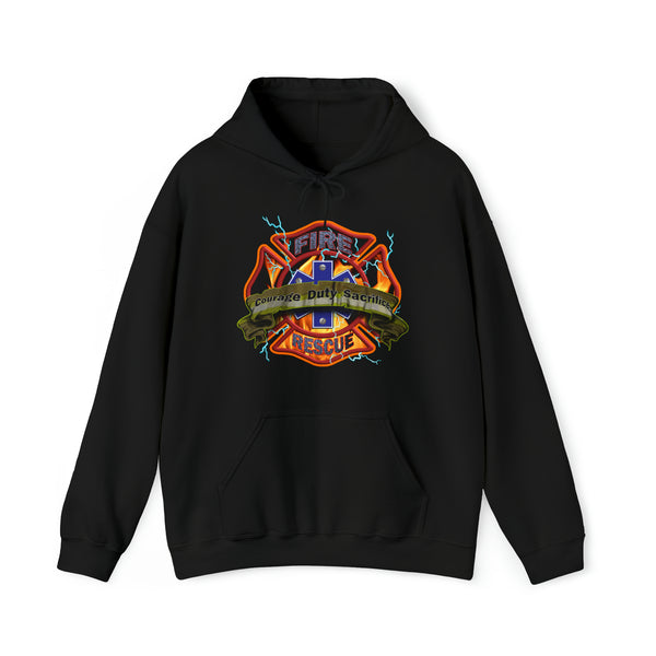 Fire Rescue - Hooded Sweatshirt