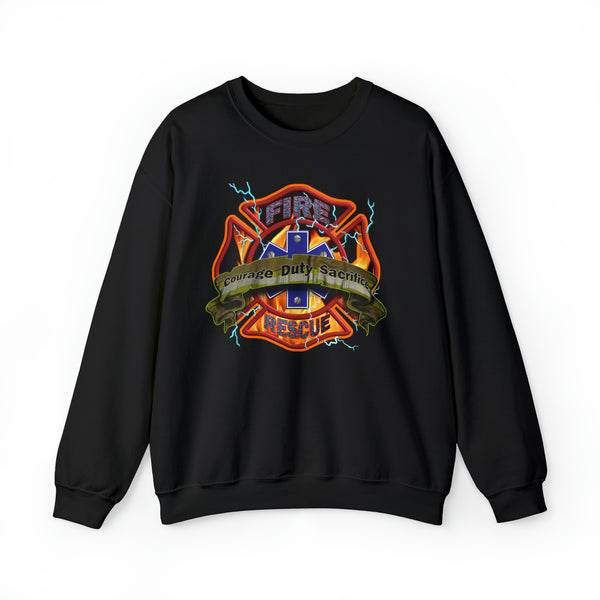 Courage Duty Sacrifice - Crewneck Sweatshirt