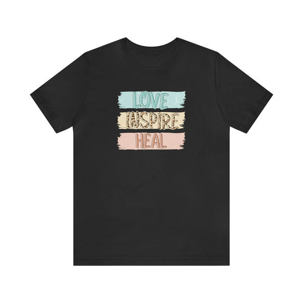 Love Inspire Heal - Front Print