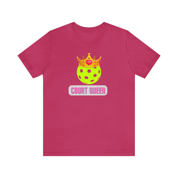 Pickleball Court Queen - Front Print